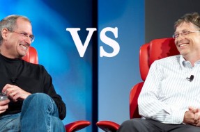 Imagen:Steve Jobs junto a Bill Gates | boulderspace.org