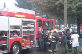 Imagen:Incendio en jardín infantil | Gabriela Cerda