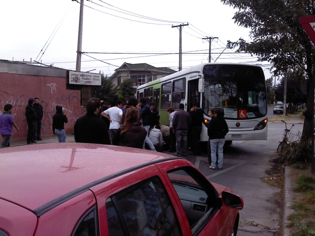 Atropello de bus del Transantiago | Carlos Said