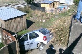 Imagen:Vehículo accidentado | Óscar Valenzuela