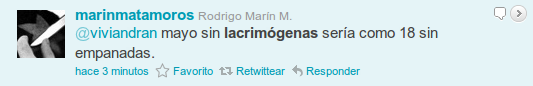 Rodrigo Marín en Twitter