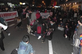 Imagen:Manifestación en contra de Hidroaysén | Foto: Marcelo Carrillo