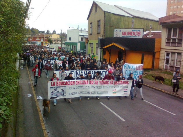 Manifestaciones en Puerto Montt