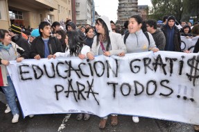 Imagen:Manifestación en Osorno | Foto: Marcelo Provoste