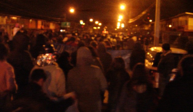 Marcha en sector Higueras de Talcahuano | @moizefala Marcha en sector Higueras de Talcahuano | @moizefala