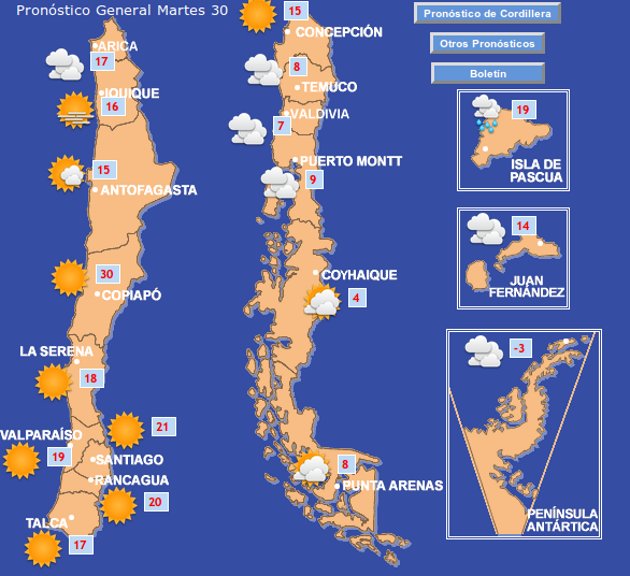 Fuente | Meteochile.cl