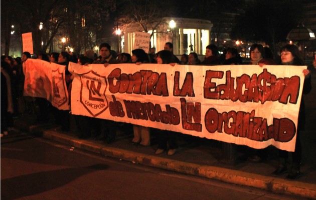 Protesta en Concepción | Cristóbal Bastías