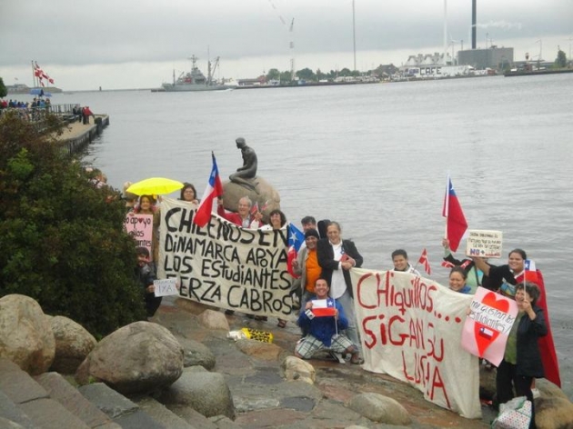 Apoyando desde Dinamarca a los estudiantes Chilenos | Susi Catiuska Eversen Contreras