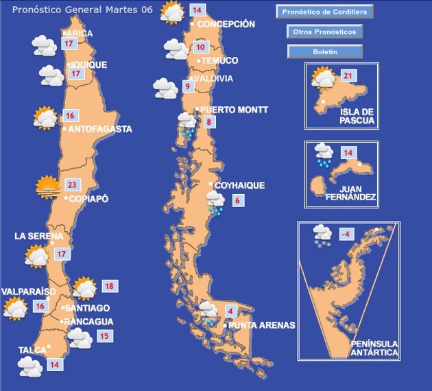 Fuente | Meteochile.cl