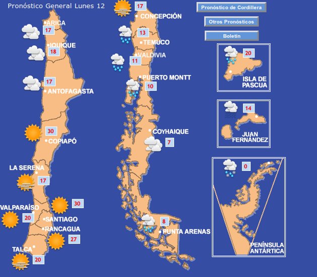Fuente | Meteochile.cl