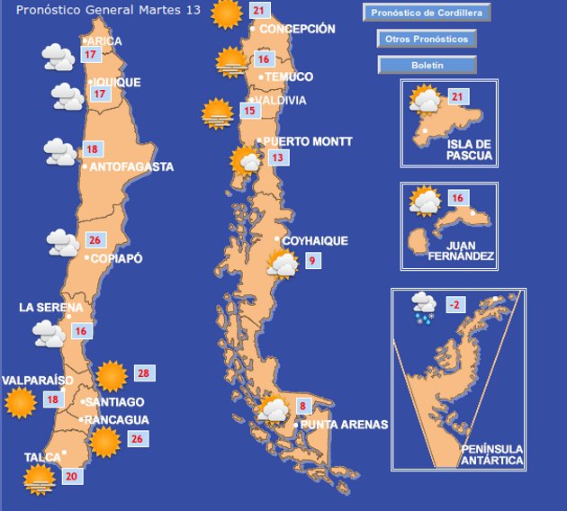 Fuente | Meteochile.cl