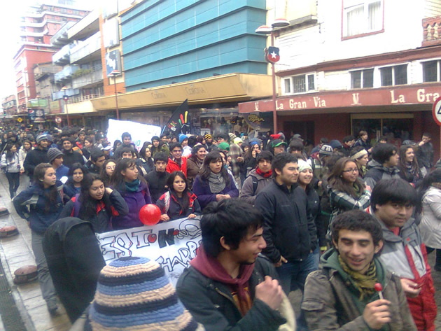 Marcha en Osorno | José Aedo (RBB) Marcha en Osorno | José Aedo (RBB)