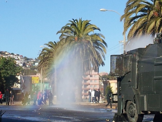 Barricadas en UPLA | Francisco Ovalle