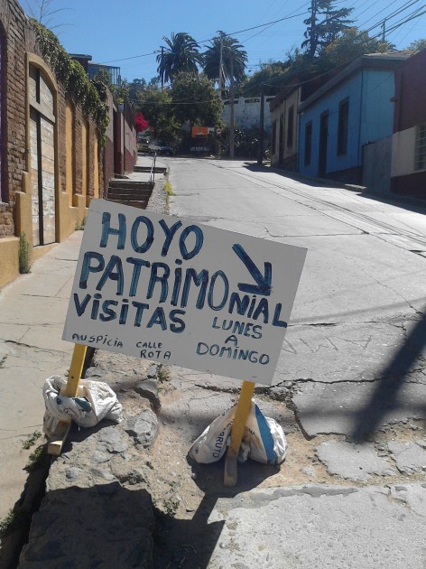 Hoyo patrimonial en Valparaíso | Marcos Henríquez