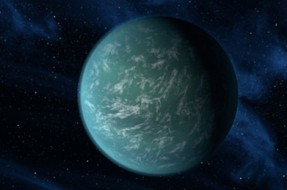 Imagen:Ilustración Kepler 22b | NASA