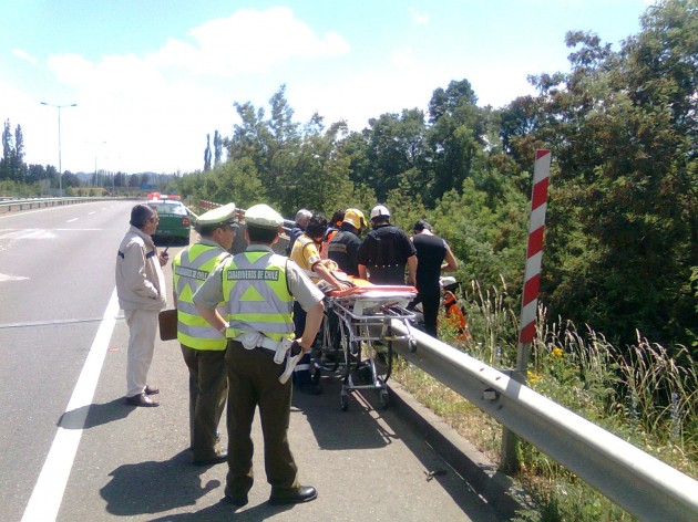 Ciclista accidentado | Carlos Martínez