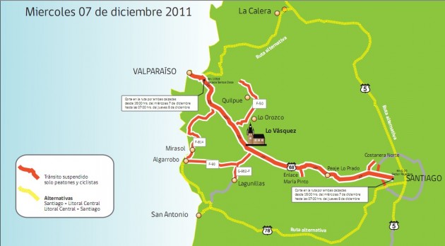 Plan de contingencia del MOP