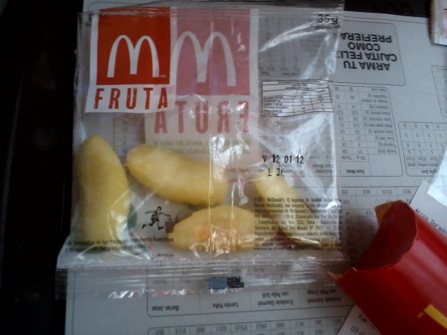 La porción de comida saludable de McDonald's