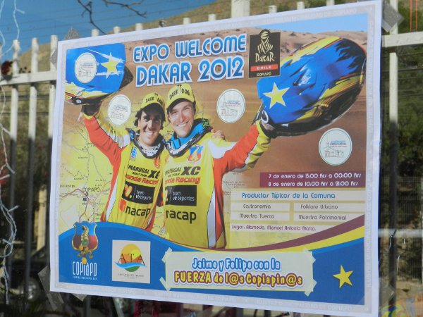 Recibimiento en Copiapó de los Prohens | Prensa Tamarugal XC Honda Racing Team