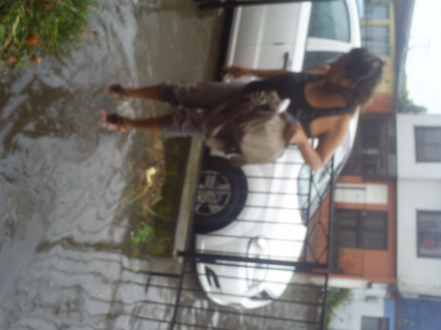 Inundación en pleno verano | Katherine Herrera