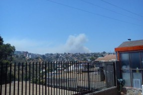 Imagen:Rebrote de incendio | @Felipe_Perez_C
