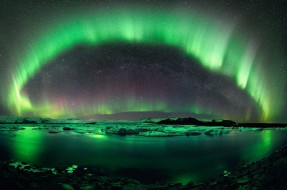 Imagen:Aurora Boreal en Islandia | nasa.gov