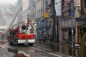 Imagen:Incendio Condell | Archivo
