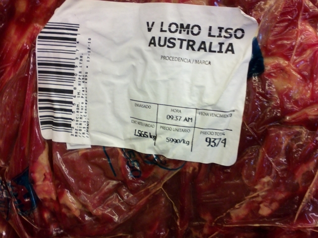 Carne supermercado Líder sin vencimiento | Leslie Rivera Seals