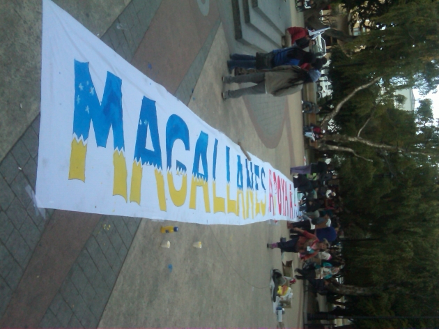 Magallanes apoya a Aysén. | Katia Schultheiss