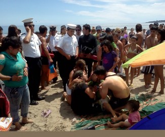 Menor extraviada en Playa Blanca de Coronel es encontrada ilesa tras masivo operativo de búsqueda