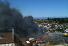 Fuego descontrolado arrasa con bodega en sector aledaño a Hotel Germania de Puerto Varas