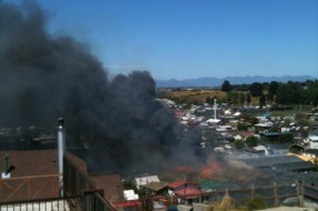 Imagen:Incendio | Gentileza @cristiandevaras en Twitter
