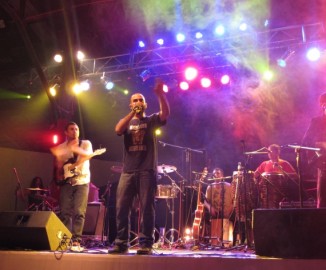 Variedad de presentaciones animaron al público en el Festival de La Madera en Neltume