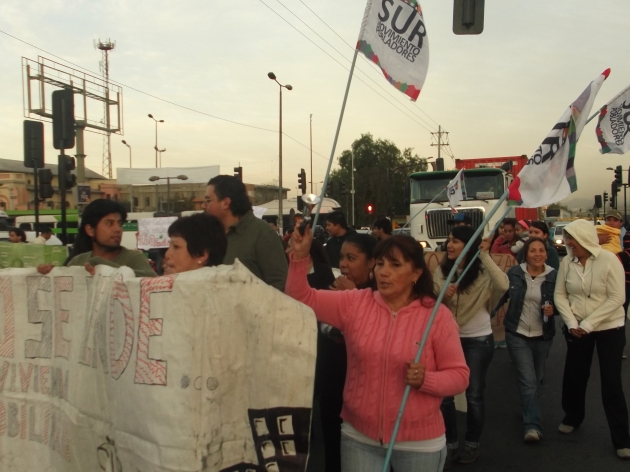 Vecinos de la Granja marchan por sus viviendas | Laura Aranguez