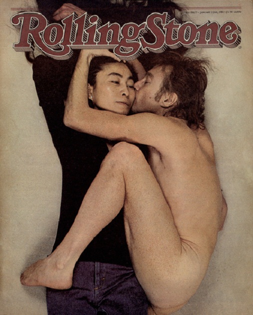 John Lennon y Yoko Ono en Rolling Stone