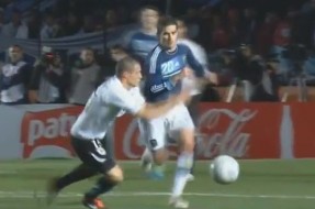 Imagen:Argentina – Uruguay Copa América 2011 | Captura YouTube