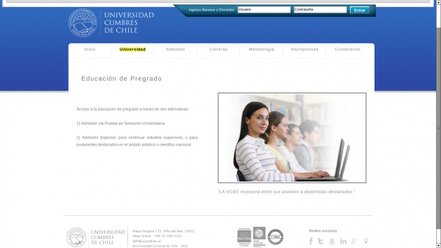 Universidad Cumbres