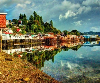 Más allá de la alta definición: Imagen HDR resalta hermosura de los palafitos en Castro