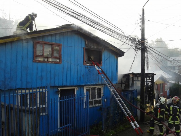 Incendio en Puerto Montt | Mauricio Baeza (RBB)