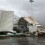 Producto del fuerte viento cae carpa Ripley en Mall Plaza Trébol