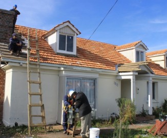 Vecinos destacan reconstrucción patrimonial en sector Maule de Coronel