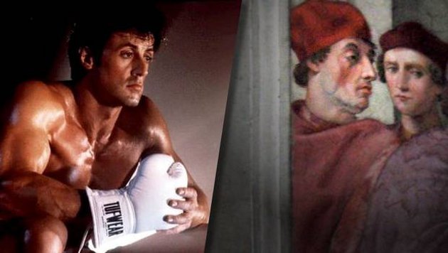 Stallone y la pintura | Vista en TVN