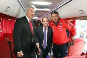 Imagen:COMUNICACIONES ANFP Carlos Parra – Álvaro Inostroza