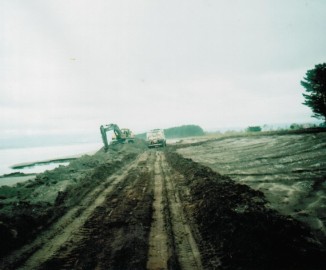Controversia ante denuncia de supuesto daño ecológico por extracción de arena en Playa de Arauco
