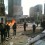 Encapuchados se enfrentan a Carabineros en el centro de Santiago 