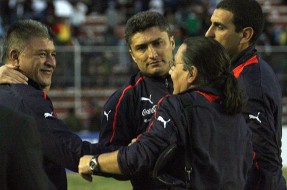 Imagen:Claudio Borghi | Carlos Parra, ANFP