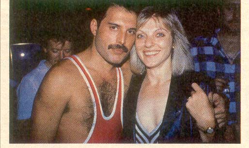 Freddie Mercury y Mary Austin