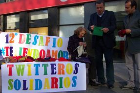 Imagen:Twitteros Solidarios | Katherine Vega (RBB)