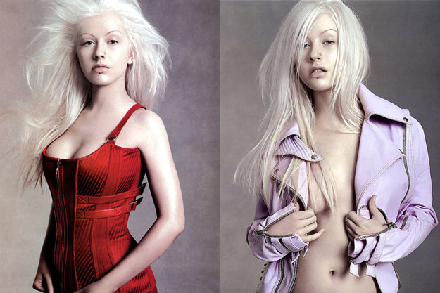 Christina Aguilera para Versace