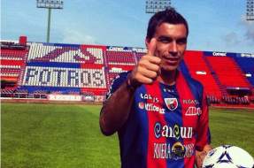 Imagen:Esteban Paredes en Atlante | @Fcatlante